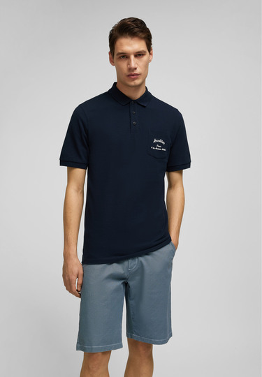 Poloshirt, midnight blue