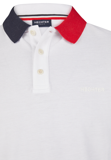 Iconic Piquee Polo, white