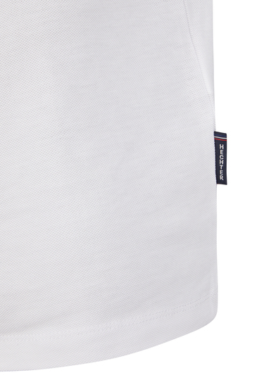 Iconic Piquee Polo, white