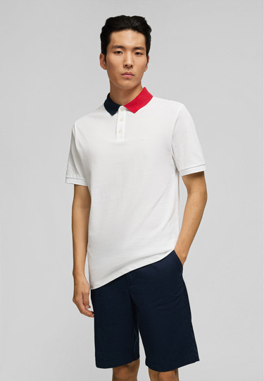 Iconic Piquee Polo, white