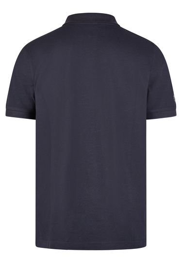 Polo Pique H-Eco, Midnight blue Rückansicht