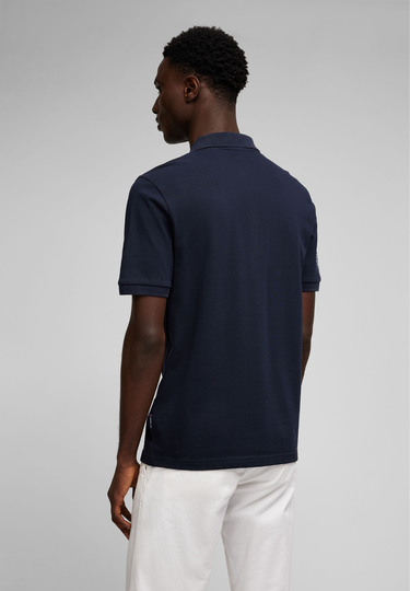 Polo Pique H-Eco, Midnight blue