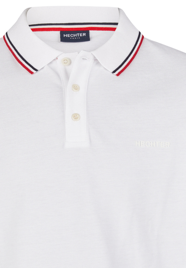Piquee-Poloshirt, white 