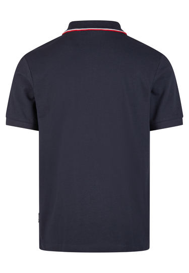 Piquee-Poloshirt, midnight blue
