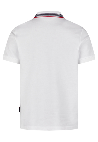 Poloshirt, White Rückansicht