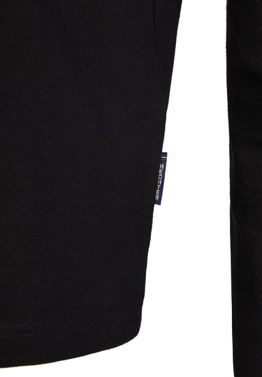 POLO LONGSLEEVE, Black