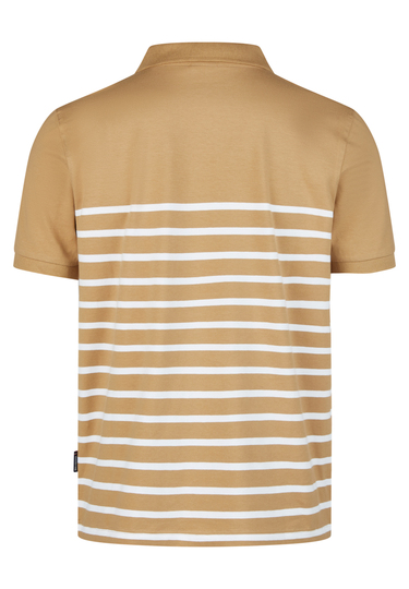 Jersey Poloshirt, camel