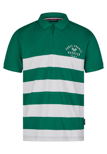 POLO PIQUE X-TECH, green Frontansicht