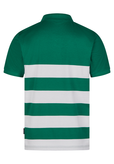 POLO PIQUE X-TECH, green Rückansicht