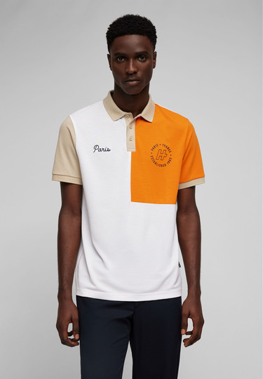 POLO PIQUE X-TECH, orange