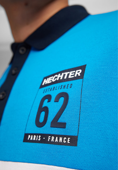 POLO PIQUE X-TECH, cornflower 