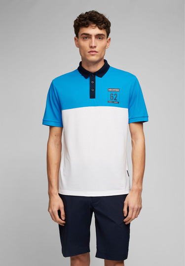 POLO PIQUE X-TECH, cornflower 