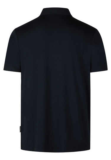 POLO JERSEY H-ECO, Midnight blue Rückansicht