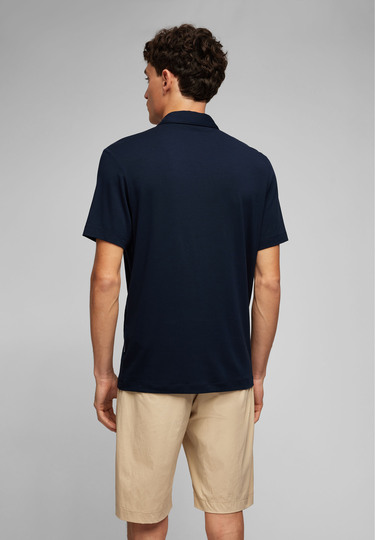 POLO JERSEY H-ECO, Midnight blue 