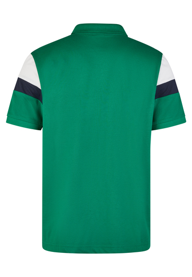 POLO PIQUE X-TECH, green Rückansicht