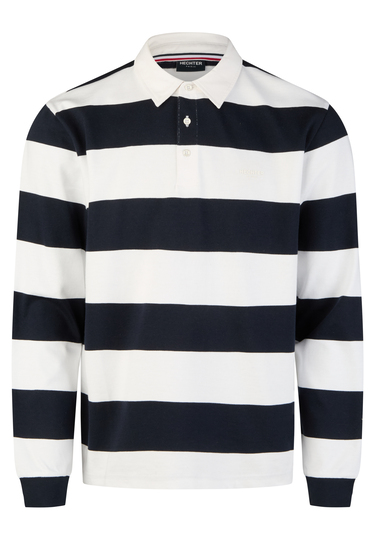 POLO JERSEY, Midnight blue Frontansicht