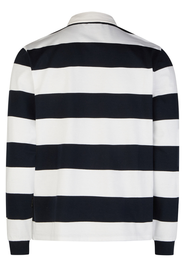 POLO JERSEY, Midnight blue Rückansicht