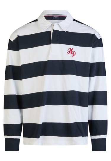 Poloshirt, midnight blue Frontansicht