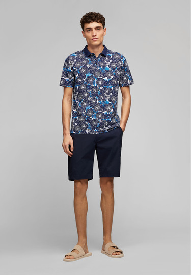 POLO JERSEY H-ECO, Midnight blue 