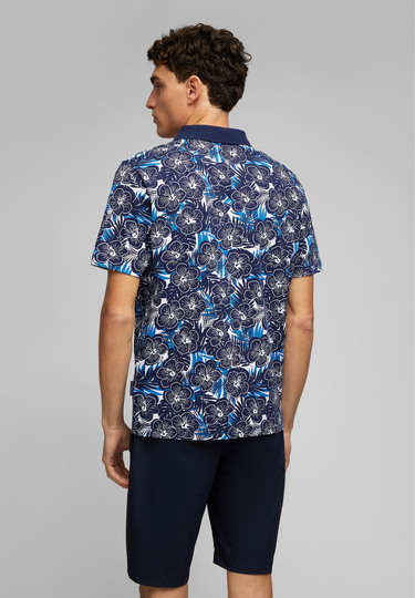 POLO JERSEY H-ECO, Midnight blue 