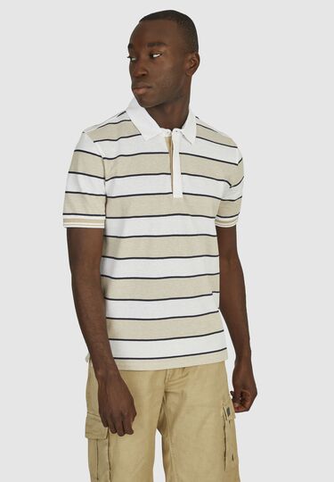 Modisches Poloshirt, sand