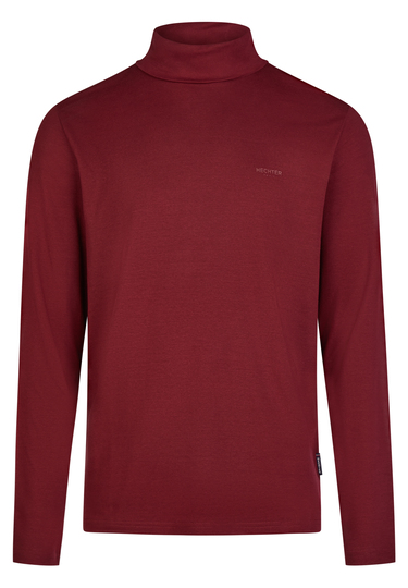 Longsleeve, merlot Frontansicht