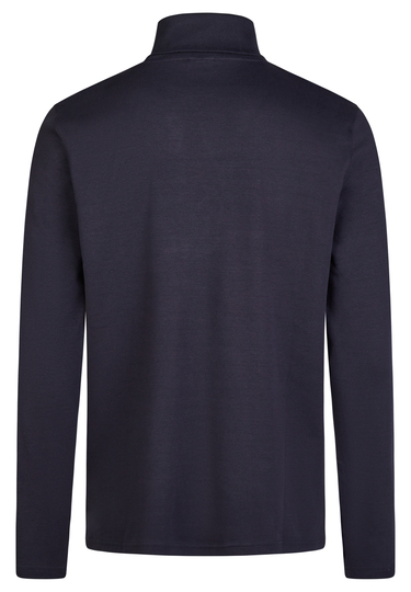 Longsleeve, midnight blue Rückansicht