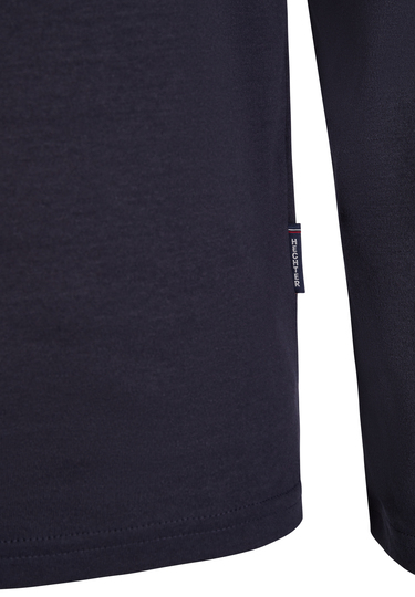 Longsleeve, midnight blue Detailansicht 2