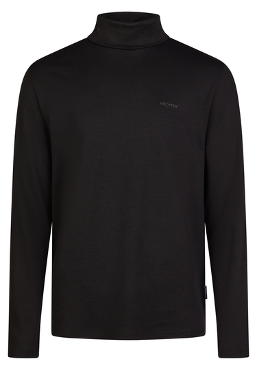 Longsleeve, black Frontansicht