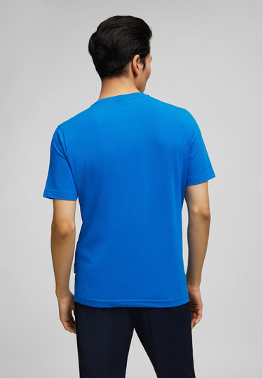 Jersey T-Shirt, cornflower Rückansicht