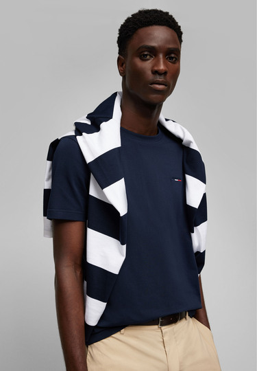 T-SHIRT JERSEY H-ECO, Midnight blue 