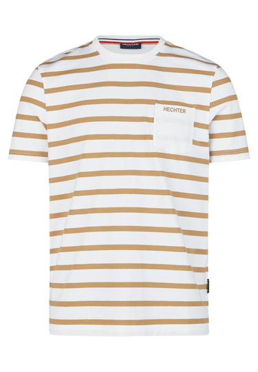 Jersey T-Shirt, camel Frontansicht