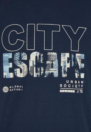 Fashionable T-Shirt, midnight blue Detailansicht 2