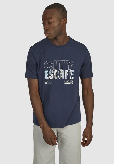 Fashionable T-Shirt, midnight blue