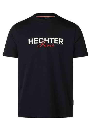 T-SHIRT JERSEY, Midnight blue Frontansicht