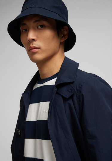 Colour Blocking T-Shirt, midnight blue Detailansicht 1