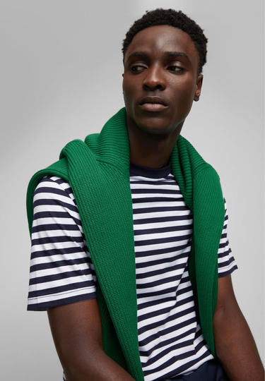 T-SHIRT JERSEY, Midnight blue 