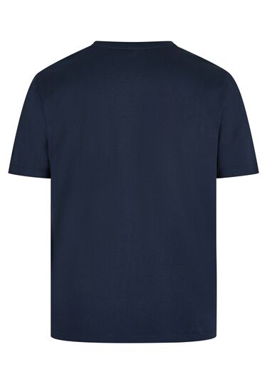 Fashionable T-shirt, midnight blue Rückansicht