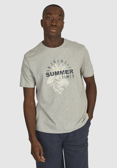 Fashionable T-shirt, grey