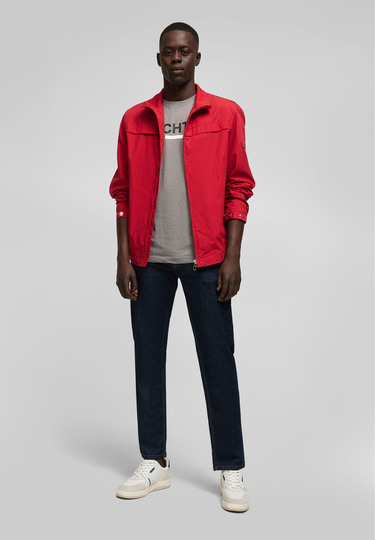 Sportives Rundhalsshirt, darkgrey Detailansicht 2