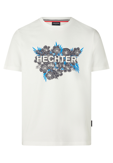 T-SHIRT JERSEY, White Frontansicht