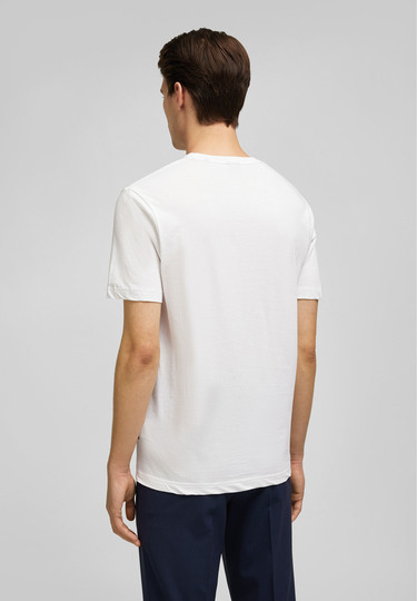 Iconic Jersey T-Shirt, white Rückansicht