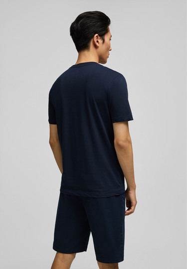Iconic Jersey T-Shirt, midnight blue Rückansicht