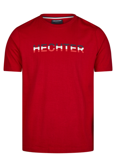 Iconic Jersey T-Shirt, chili Frontansicht