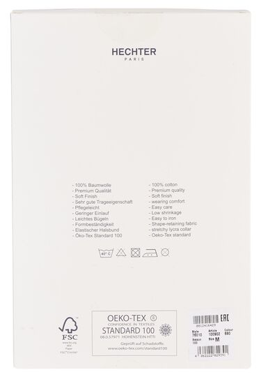 Zeitloses T-Shirt mit dezenter Logo-Stickerei Doppelpack, navy