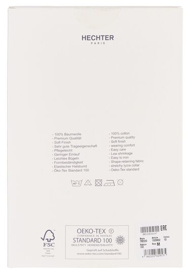 Klassisches T-Shirt mit V-Neck Doppelpack, white