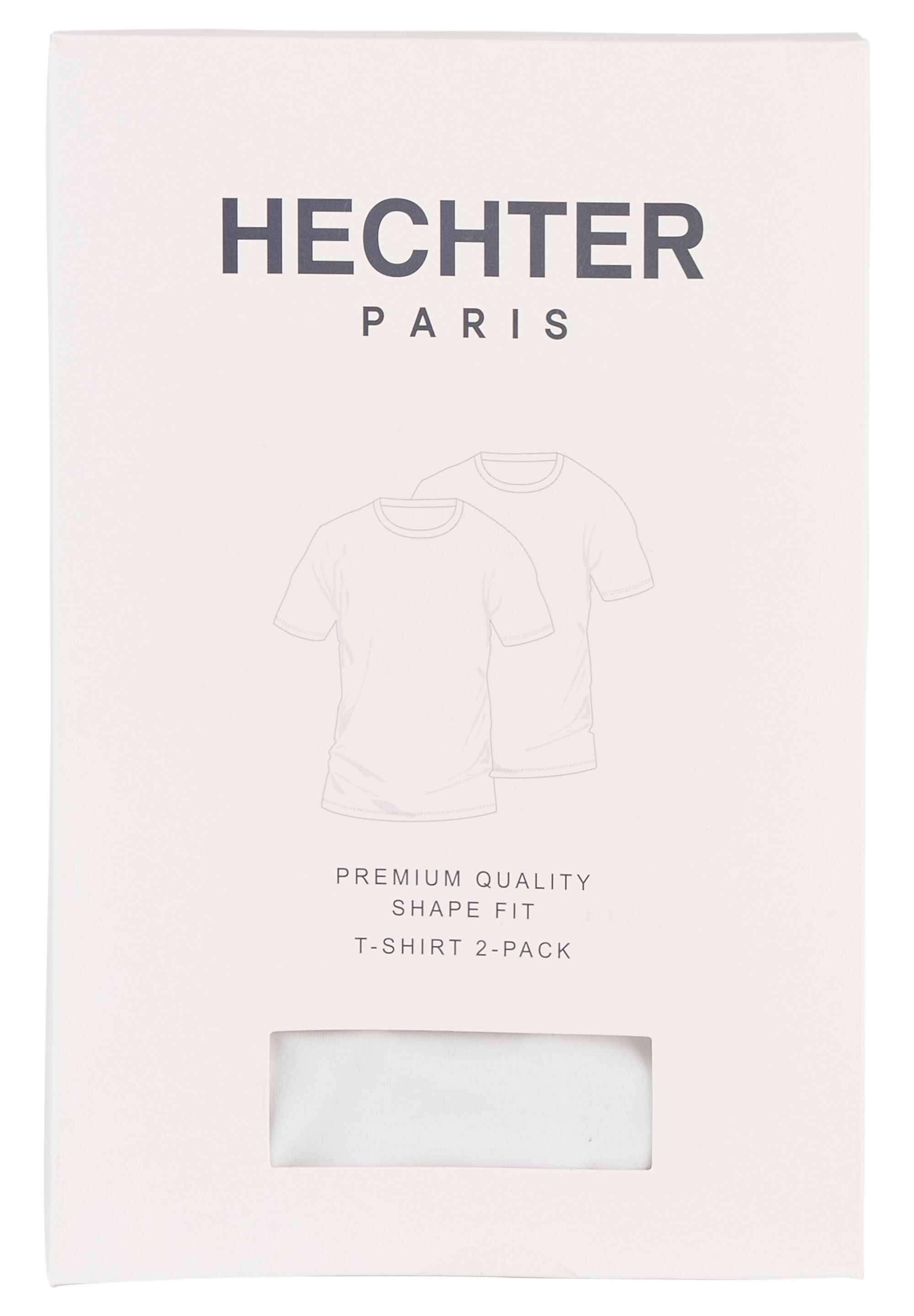 Schlichtes | für T-Shirt Onlineshop PARIS Der HECHTER offizielle Doppelpack jede Gelegenheit