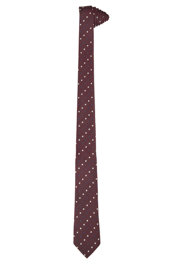 Fashionable tie, oxblood Frontansicht