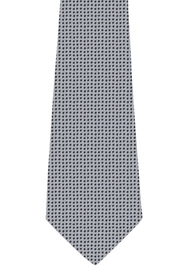 Klassische Krawatte, grey Rückansicht