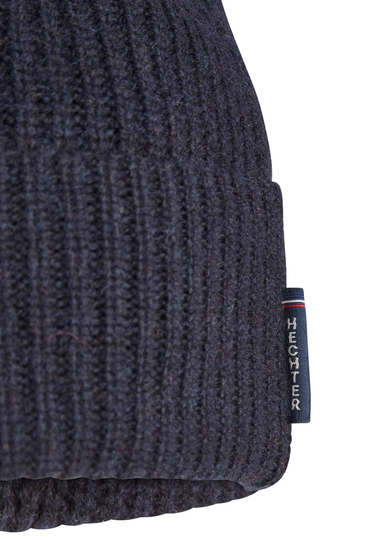KNIT CAP, Midnight blue Rückansicht